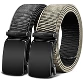 BULLIANT Men Belt-Reversible Ratchet Belt Stretchable for Gift Men Work Casual Golf 1 3/8"-Cut For Fit -2 In 1Belt