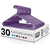 Aazon.co: Utopia Hoe Plastic Hangers 50 Pack - Perfect Space Saving