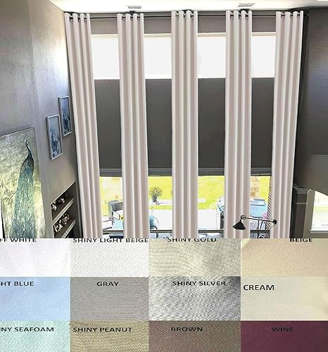 cortinas tipo blackout extra largas para una sala de 2 niveles o habitacion muy alta cortinas oscurecedoras personalizadas de 12 a 24 pies de largo