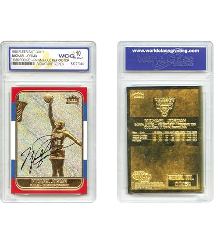 Amazon.com: 1997 Skybox Z-Force Michael Jordan 23K Gold Card