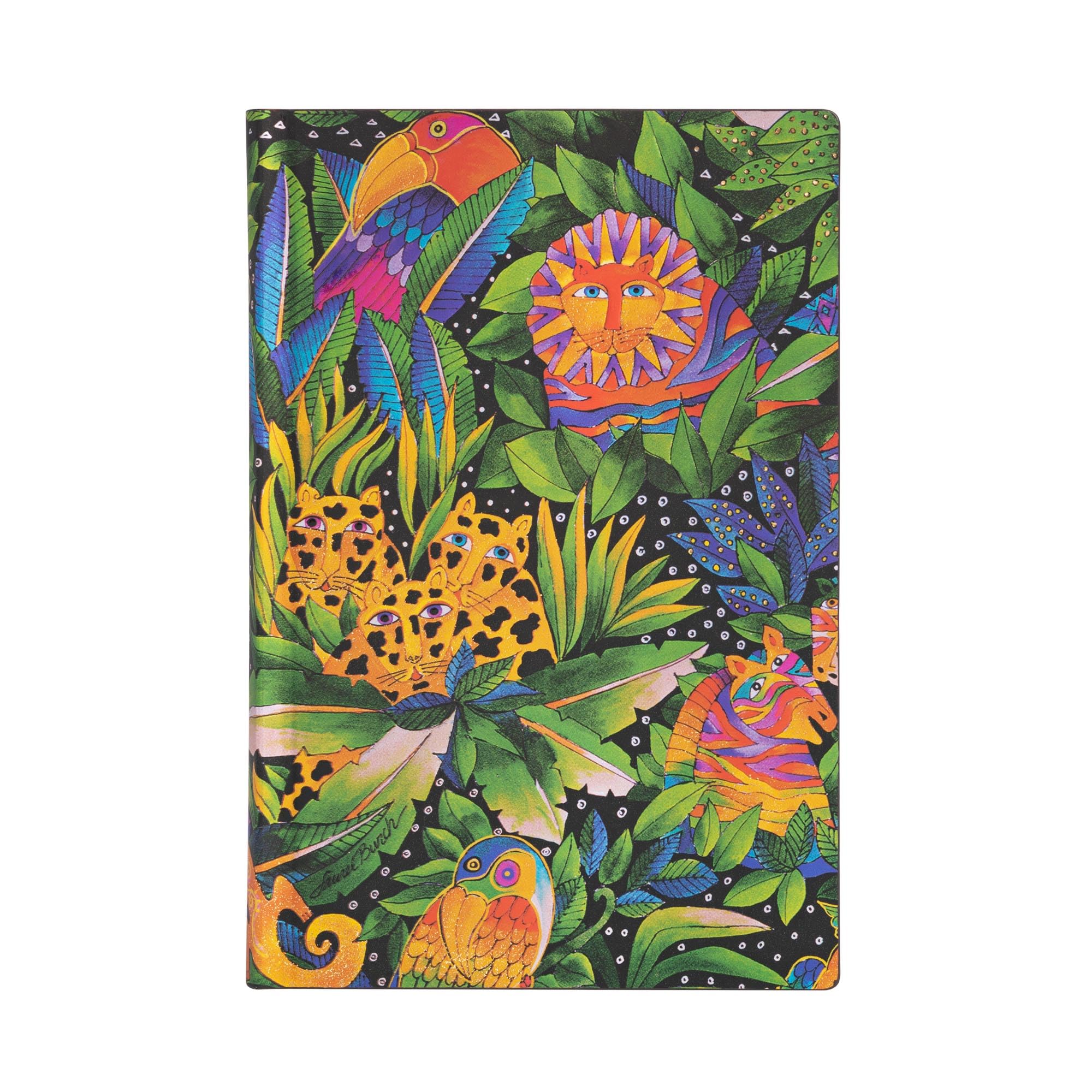Paperblanks Softcover Flexis Jungle Song | Lined | Mini (95 × 140 mm)