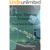 Bayes Theorem Examples: Visual Book for Beginners book cover