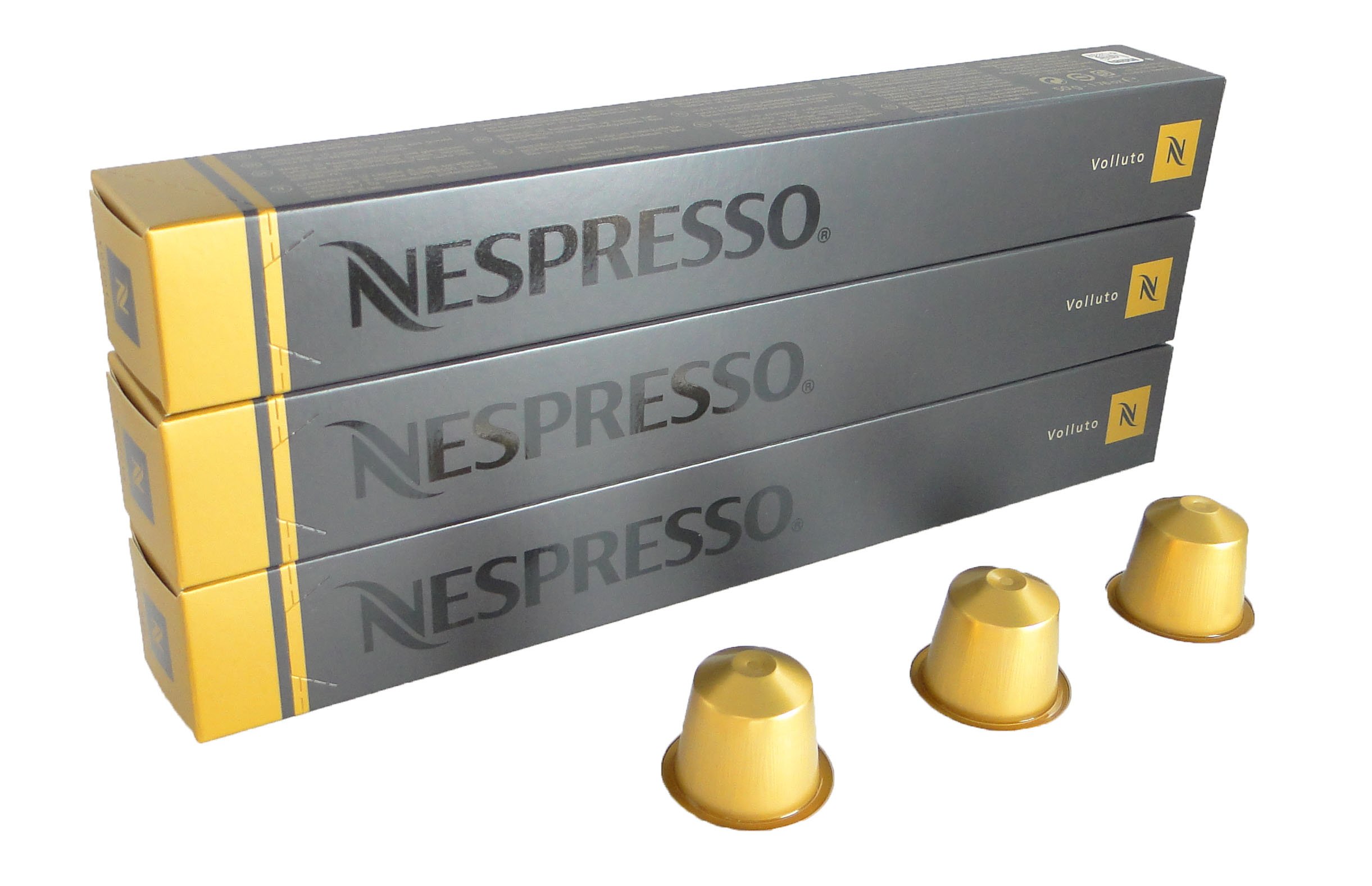 Nespresso Volluto 3 Stangen à 10 Kapseln, 30 Kapseln