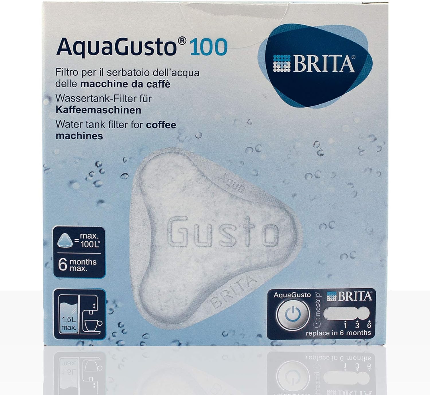 Brita Aqua Gusto 100 Wassertank-Filter für Gastro-Kaffeemaschinen 1Stk Kaufen