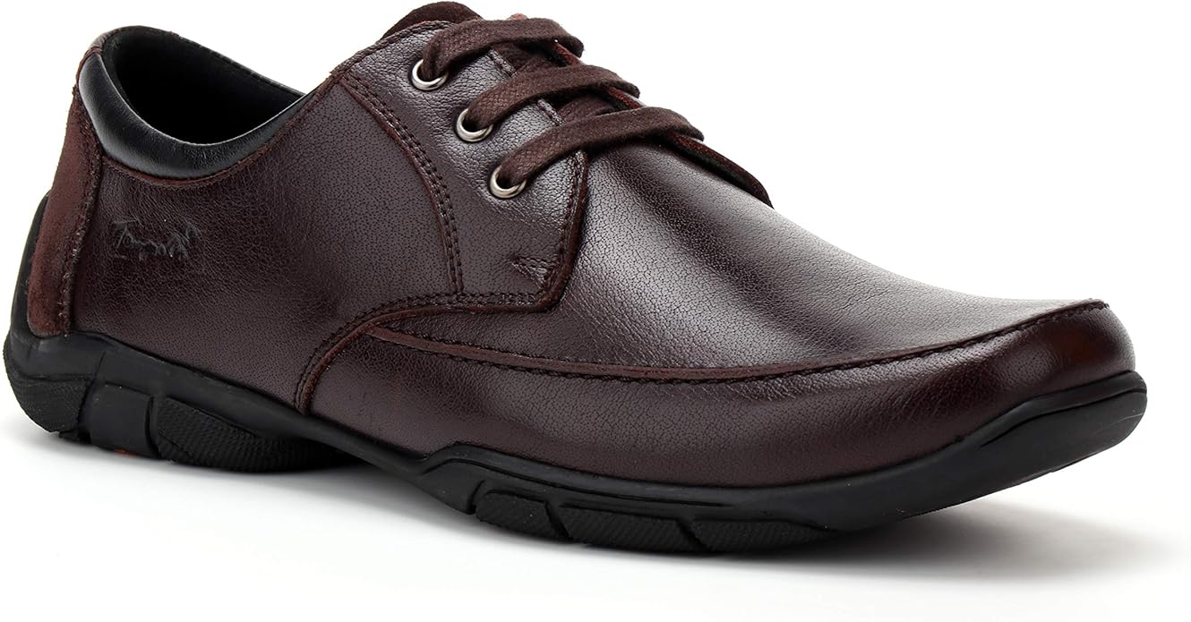 Buy BANISH Men�s Lace Up Brown Formal Shoes at Amazon.in
