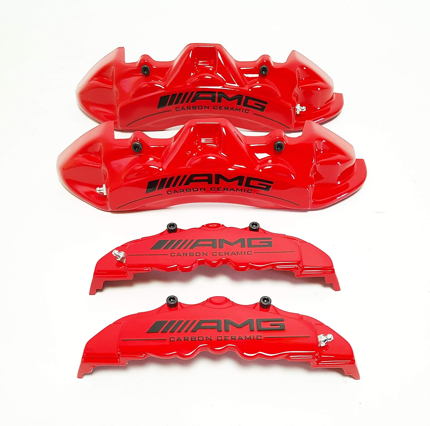 Red Color Fiberglass Amg Carbon Ceramic Style For 19 Inch Brake Caliper Covers Brake Pads Trim Rims For Mercedes Benz Ml Class W166 Gl Class X166 G Class W463 Calipers Automotive Clsteel Com Vn