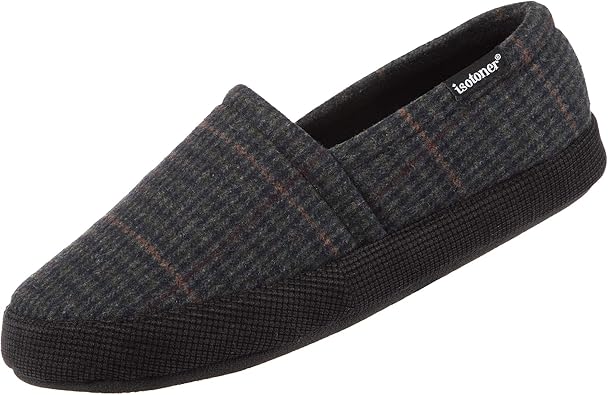 men's closed back slippers