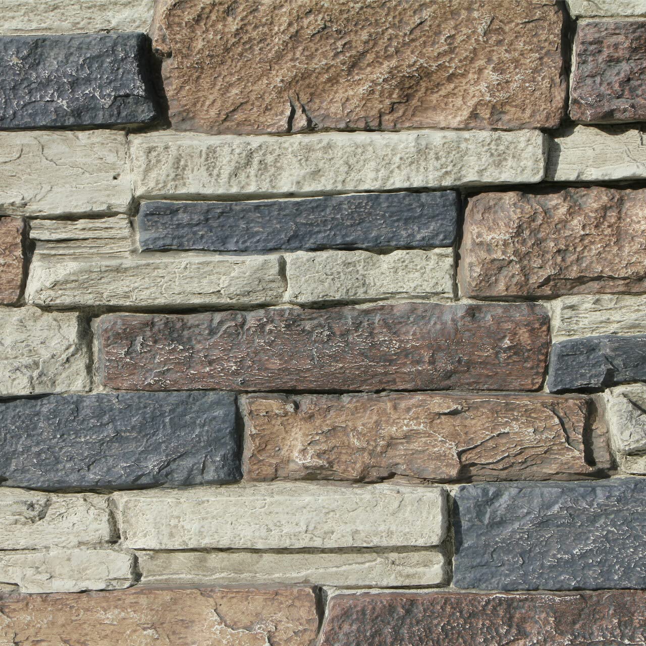 Photo 1 of *Broken corners* Canyon's Edge Faux Stack Stone Panel - 24 in x 48 in - Nature's Spirit (44.76 Sq. ft. / Case) 6 Pack