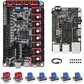 BIGTREETECH Octopus Pro V1.1 H723 Control Board+BTT Pi V1.2 Board 3DPrinter | 2pcs TMC5160T V1.0 + 5pcs TMC2209 V1.3 Stepper Driver Kit for Klipper High Speed ​​Printing with Voron 2.4/CoreXY/VZbot