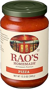 Rao's Homemade Classic Pizza Sauce Made with Italian Tomatoes, 12.3 oz
