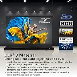 Elite Screens Kestrel Tab-Tension CLR3, 101 inch