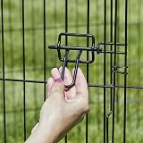 MidWest Homes for Pets Folding Metal Dog Exercise Pen 76cm tall 1.5m play space view 6