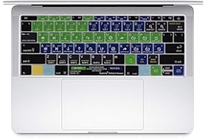 DOGXIONG Serato DJ Serato Scratch Live DJ Browser Toggle Functional Shortcut Silicone Keyboard Cover for (No-Touch Bar) MacBook Pro 13 Inch 2016 Later Release [A1708] ; MacBook 12 Inch [A1534]