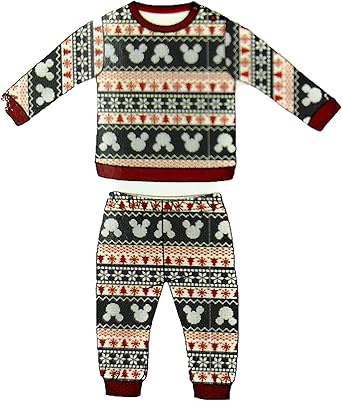 Disney Ensemble De Pyjama Bebe Garcon 0 A 24 Mois Rouge 30 Mois Amazon Fr Vetements Et Accessoires