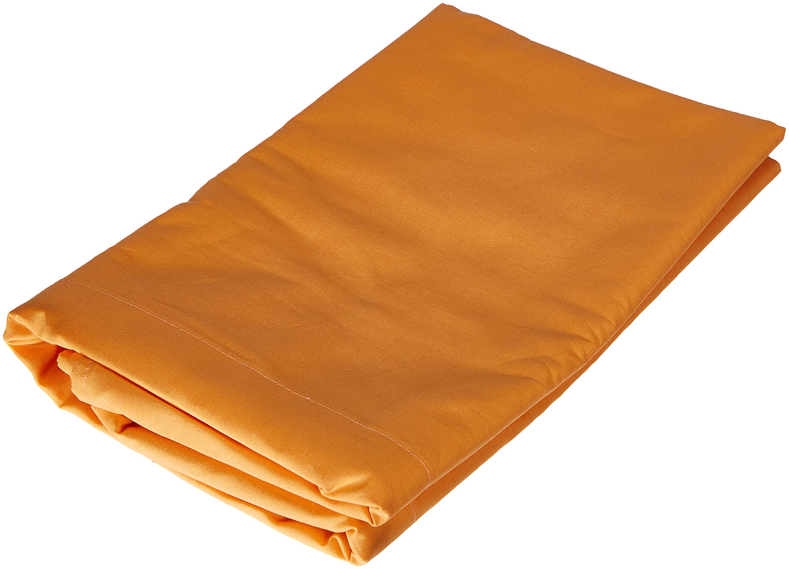 Cotton & Color Bed Sheet Piano1 Arancio