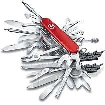 Amazon.com: Victorinox Swiss Champ XXL - Cuchillo de bolsillo ...