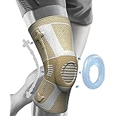 NEENCA Professional Knee Brace for Pain Relief, Medical Knee Compression Sleeve, Knee Support with Horizontal Knit Tech for Meniscus Tear, ACL, Arthritis, Joint Pain, Runner, Workout
