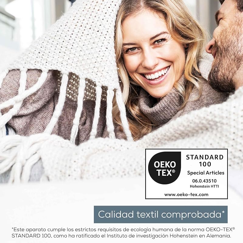 UB 90 Calientacamas eléctrico, calentador de confort, dos zonas de temperatura ajustables por separado — foto 4 de 7