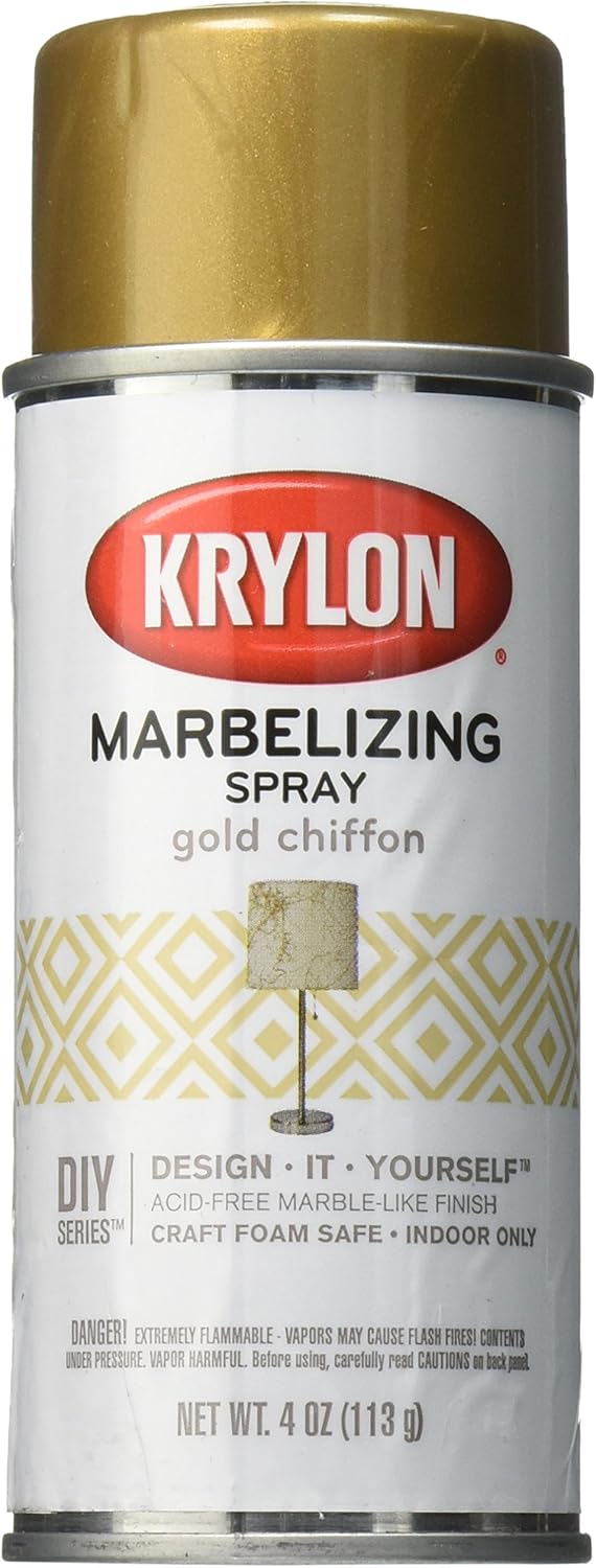 krylon marbelizing spray