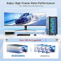 Cable Matters 8K DisplayPort 1.4 to HDMI 2.1