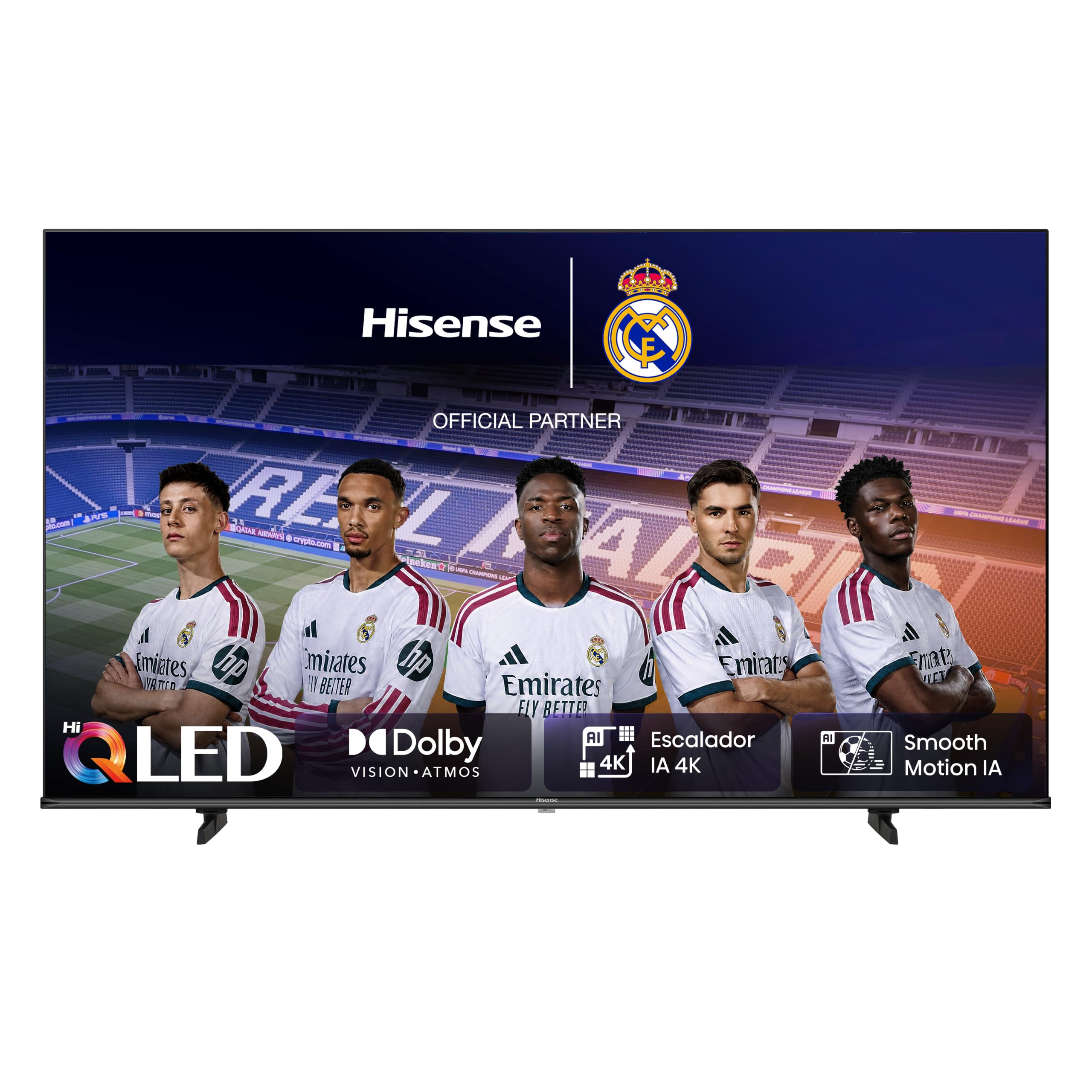 Hisense 43E7Q - QLED TV 43 (108 cm) - 4K UHD 3840x2160 - TV connessa - 3xHDMI 2.1 - WiFi