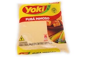 GOYA Yoki Fine Cornmeal, Fubá Mimoso Yoki, 17.6 Oz