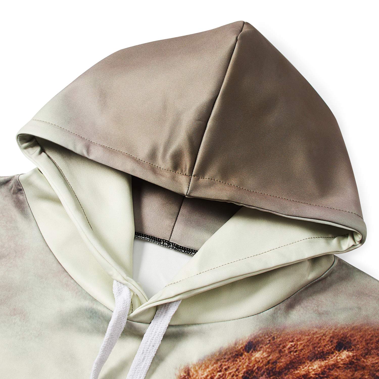 TUONROAD Cappuccio Psichedelica Stampate Pullover Felpe Grafiche novità Felpa con Cappuccio Skullfire Felpe con Cappuccio Pullover Felpe Traspiranti