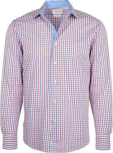 checkered blue dress