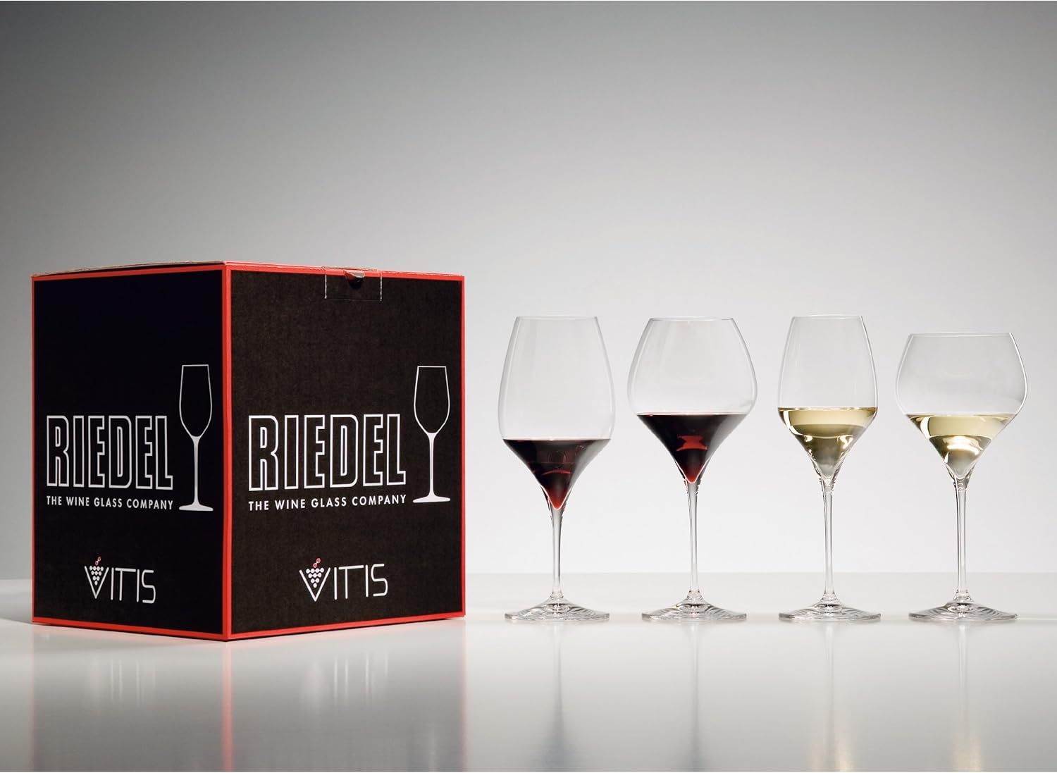 Red Wine Bourdeaux Riedel Exclusive Vinum Extreme Set of 4 Wine Glasses
