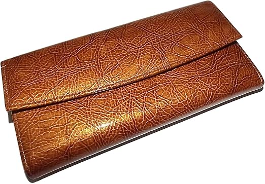 women's patent leather wallet