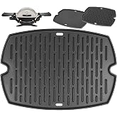 7582 Griddle Insert for Weber Q Griddle Parts Q1200 Q1000 Q1400 Q100 Q120 | Griddle plate for Weber Q140 Grill Replacement 65810 7644 65465 Weber Baby Q Accessories 50060001 50060301 Q Parts, Cast Iron
