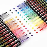 colpart Paint Pens Acrylic Markers 24 Colours Nail Art Stifte Set