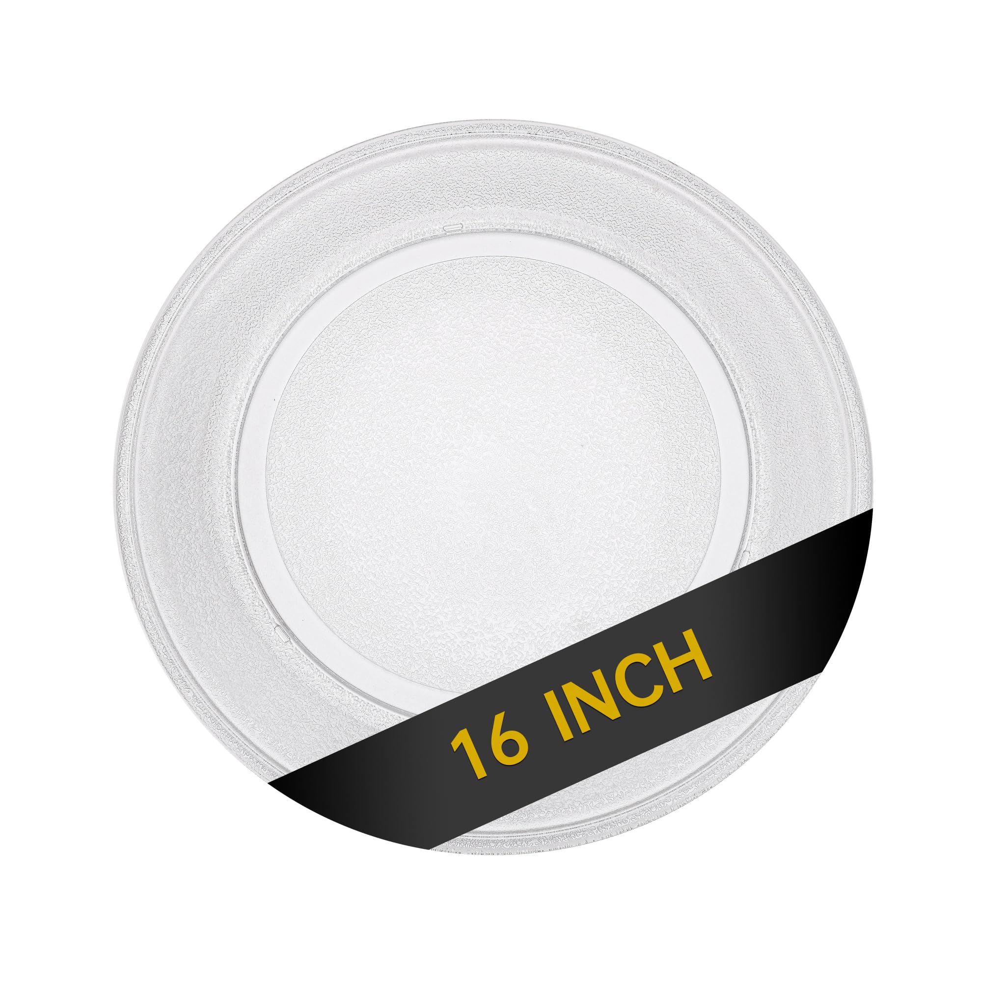 Photo 1 of Rotaglass 16" Microwave Glass Turntable Plate, 16" / 40.6cm Microwave Tray Replacement Glass Plate, Glass Tray Replacement for LG, GE, Magic Chef, Hotpoint, Panasonic, Kenmore, etc