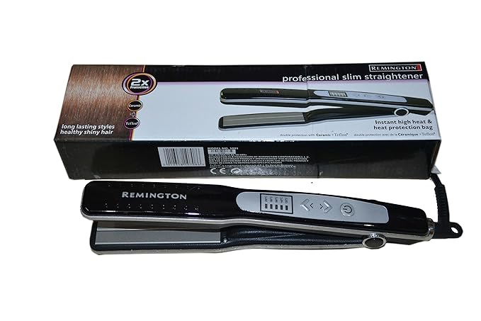 remington professional slim straightener 2x