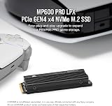 Corsair MP600 PRO LPX 1TB M.2 NVMe PCIe Gen4 SSD PS5 Ready 7100MB/s Read view 2