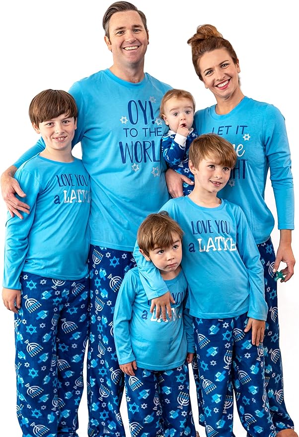 infant hanukkah pajamas