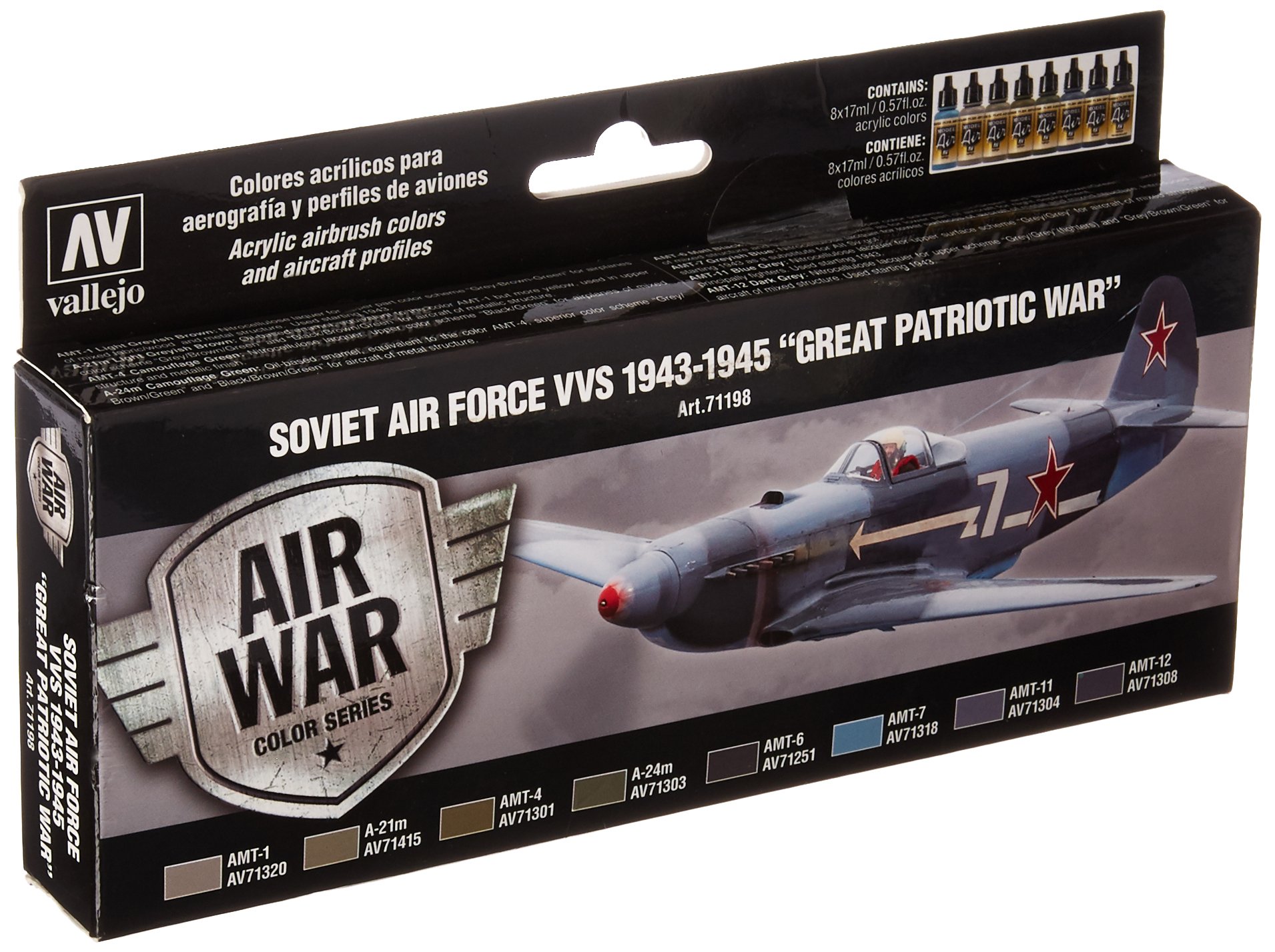 VallejoSoviet Air Force VVS 1943 to 1945 Great Patriotic War Paint