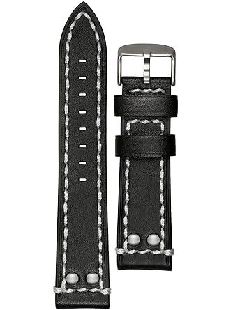 Astroavia Herren Uhrenarmband mit Edelstahl Dornschließe L2