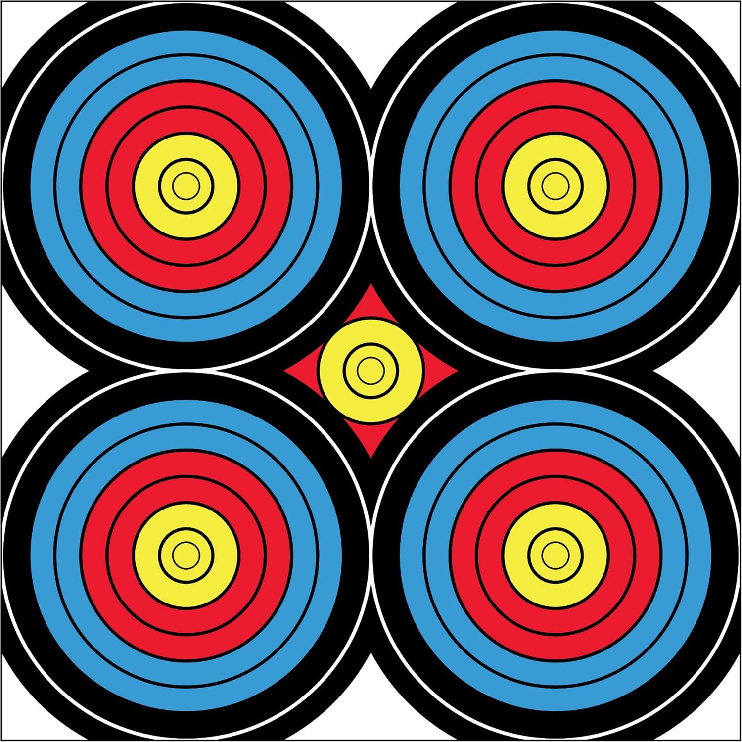 Duramesh Archery Targets Sight in Target, 24x24, DM104 Sports & Outdoors