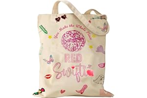 CAONIDADAYE Tays Gifts Set with Tote bag and Makeup Bag,Music Lovers Merch Birthday gift,suitable for work,shopping,vacation