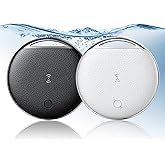 Air Tracker Tags-2 Pack, Smart Tag Work Compatible with Apple Find My (iOS Only), Bluetooth Tag Item Finders IP68 Waterproof Replaceable Battery for Wallet, Luggage, Backpack, Key
