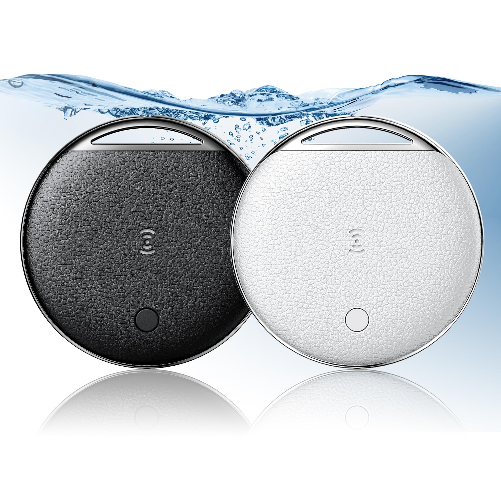 Photo 1 of Air Tracker Tags-2 Pack, Smart Tag Work Compatible with Apple Find My (iOS Only), Bluetooth Tag Item Finders IP68 Waterproof Replaceable Battery for Wallet, Luggage, Backpack, Key