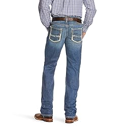 Ariat Men's M5 Slim Fit Straight Leg Jean, Stirling