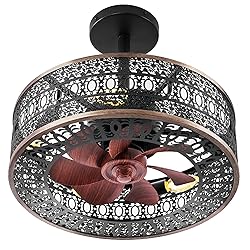 REDSTAR Industrial Caged Ceiling Fans with