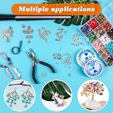 HONGTEYA 801 Pcs Crystal Jewellery Making Kit with Beads & Accessories view 3