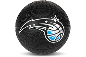 Franklin Sports NBA Mini Foam Basketball - Kids 5.5" Inch Toy Basketball for Over The Door + Mini Indoor Basketball Hoops - NBA Fan Shop Soft Foam Indoor Kids Basketballs