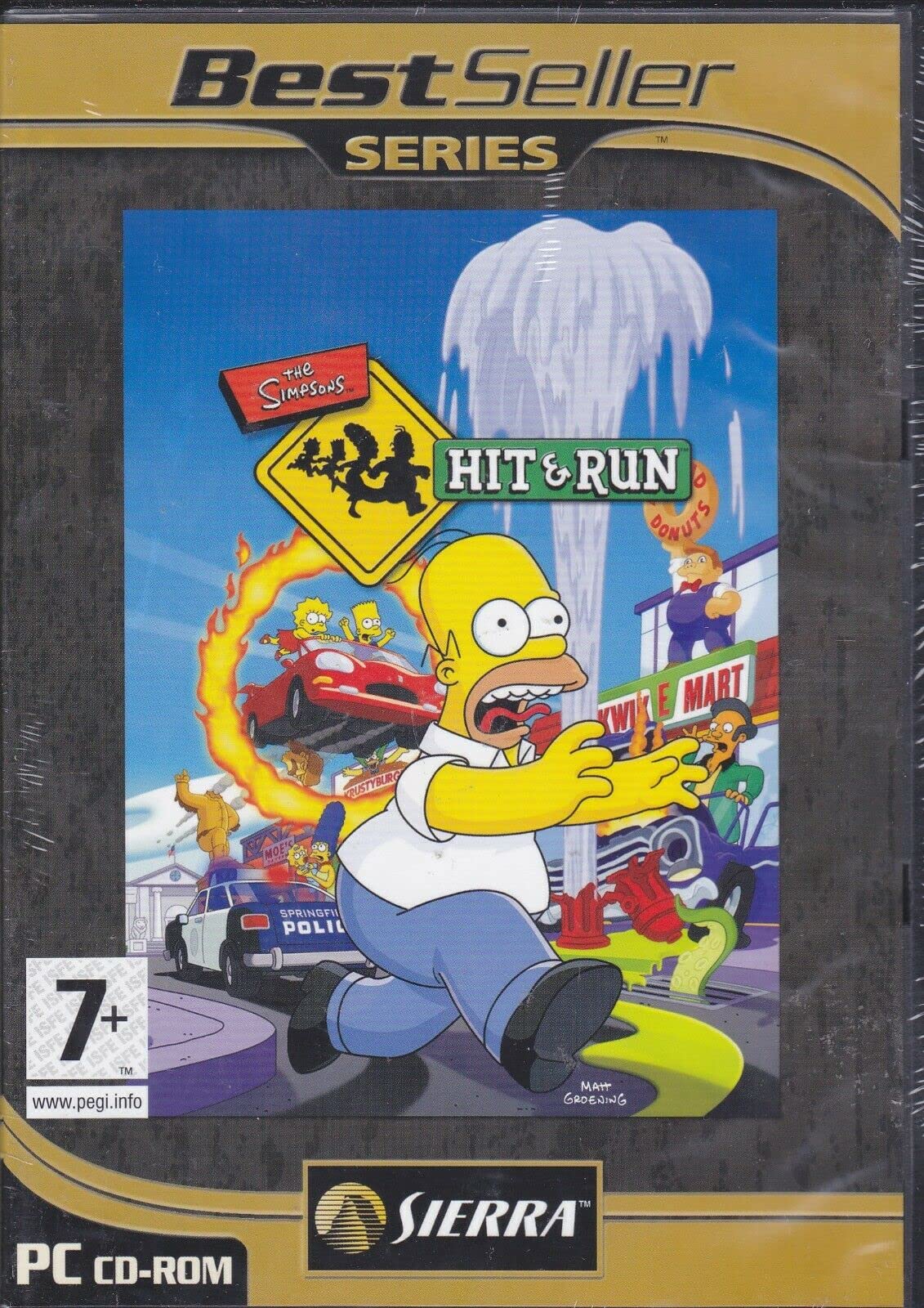 The Simpsons Hit And Run (Best Seller) [ PC Games ] [Import Anglais]