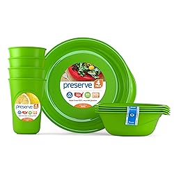Preserve Reusable BPA Free Everyday Tableware Set