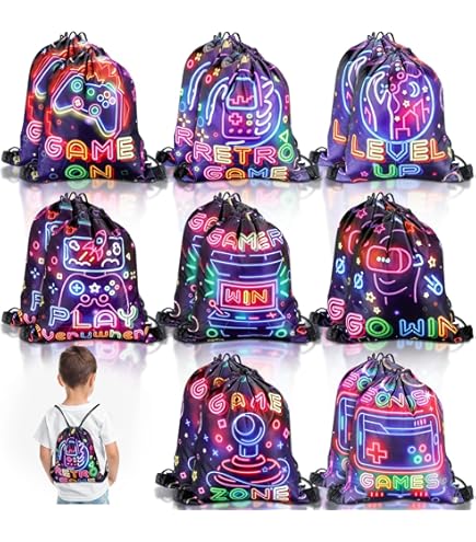 Tiamon 60 Pcs Summer Party Favor Summer Pool Beach Drawstring Gift Bags Pool Plastic Candy Goodies Bags Beach Ball Treat Pouch For Hawaiian Luau Party Favors