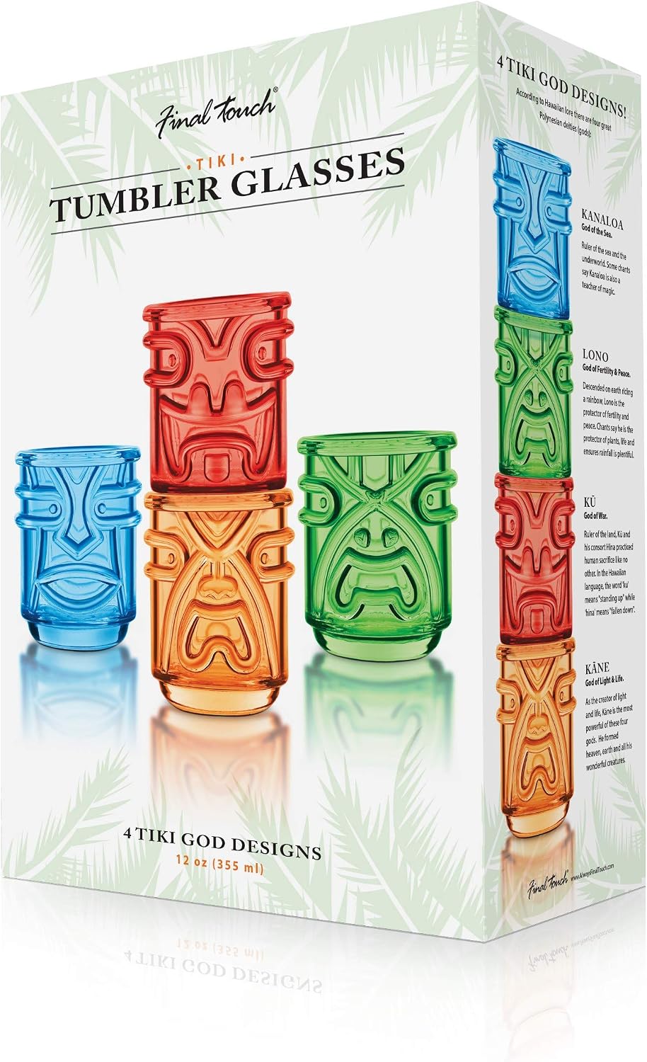 Stackable Tiki Tumblers - Set of Four - Image 5